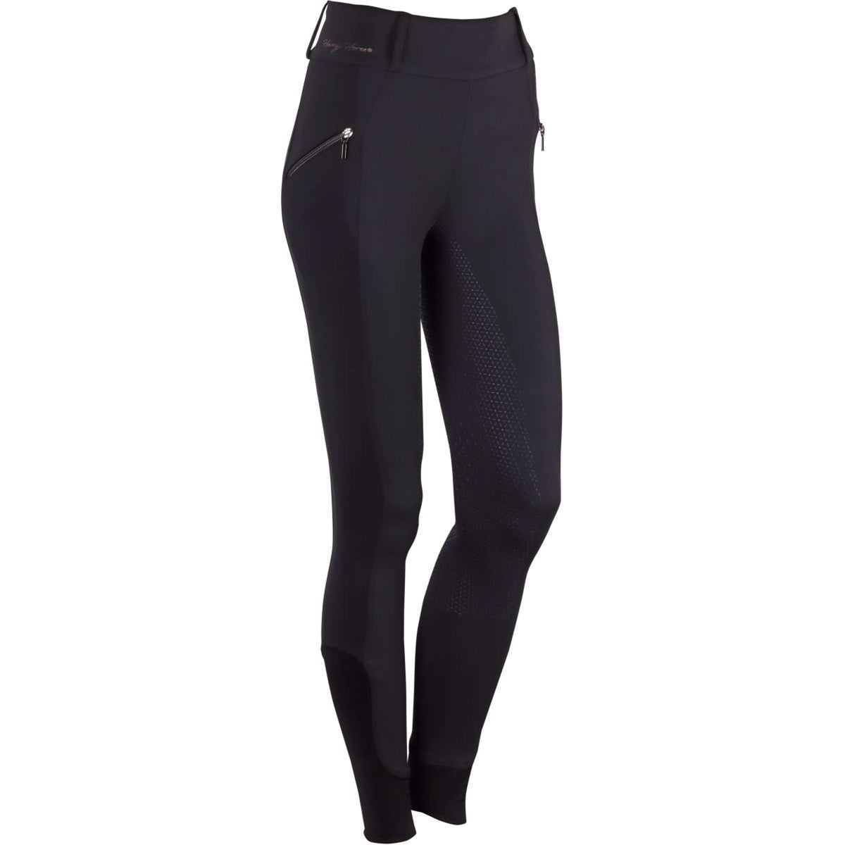 Harry's Horse Legging d'Équitation Classy Dani Full Grip Jet Black