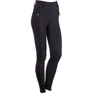 Harry's Horse Legging d'Équitation Classy Dani Full Grip Jet Black