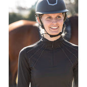 Harry's Horse Chemise Denici Cavalli Stardust Crystal Noir