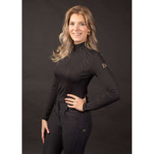 Harry's Horse Chemise Denici Cavalli Stardust Crystal Noir