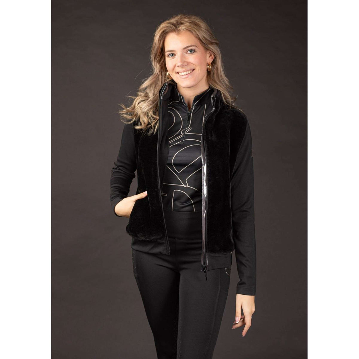 Harry's Horse Veste Denici Cavalli Stardust Noir