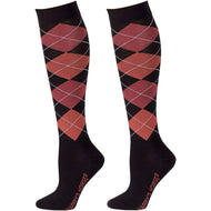 Harry's Horse Chaussettes d'Équitation Puk Jet Black