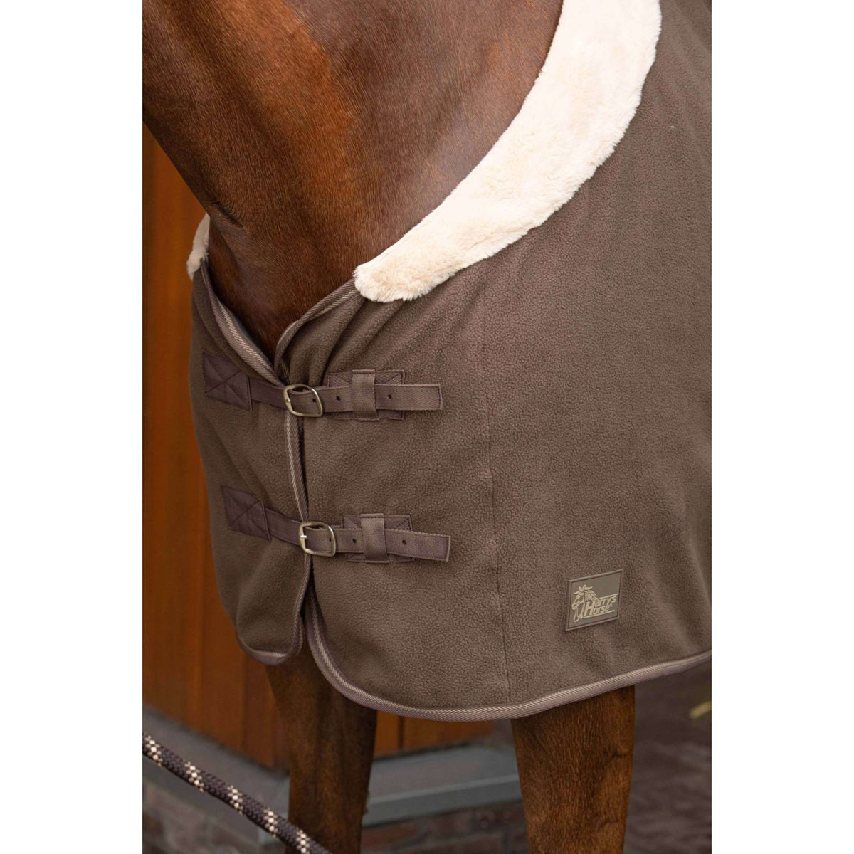 Harry's Horse Couverture Polaire Soft Bowie Chocolat Chip