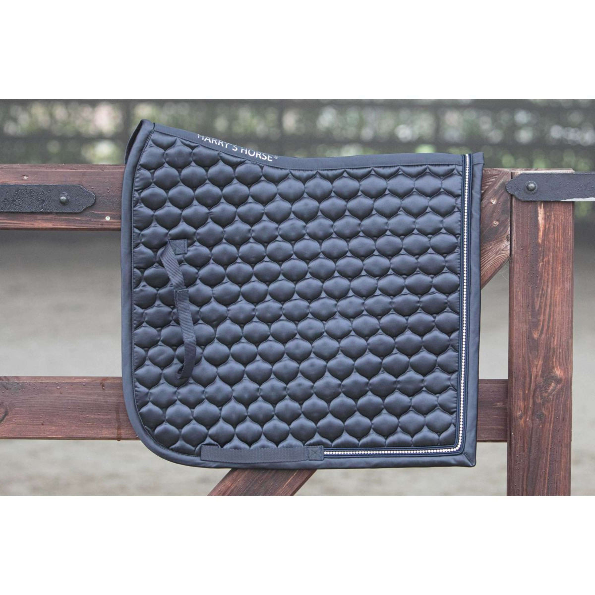 Harry's Horse Tapis de Selle Trendy Demi Dressage Collegiate Blue