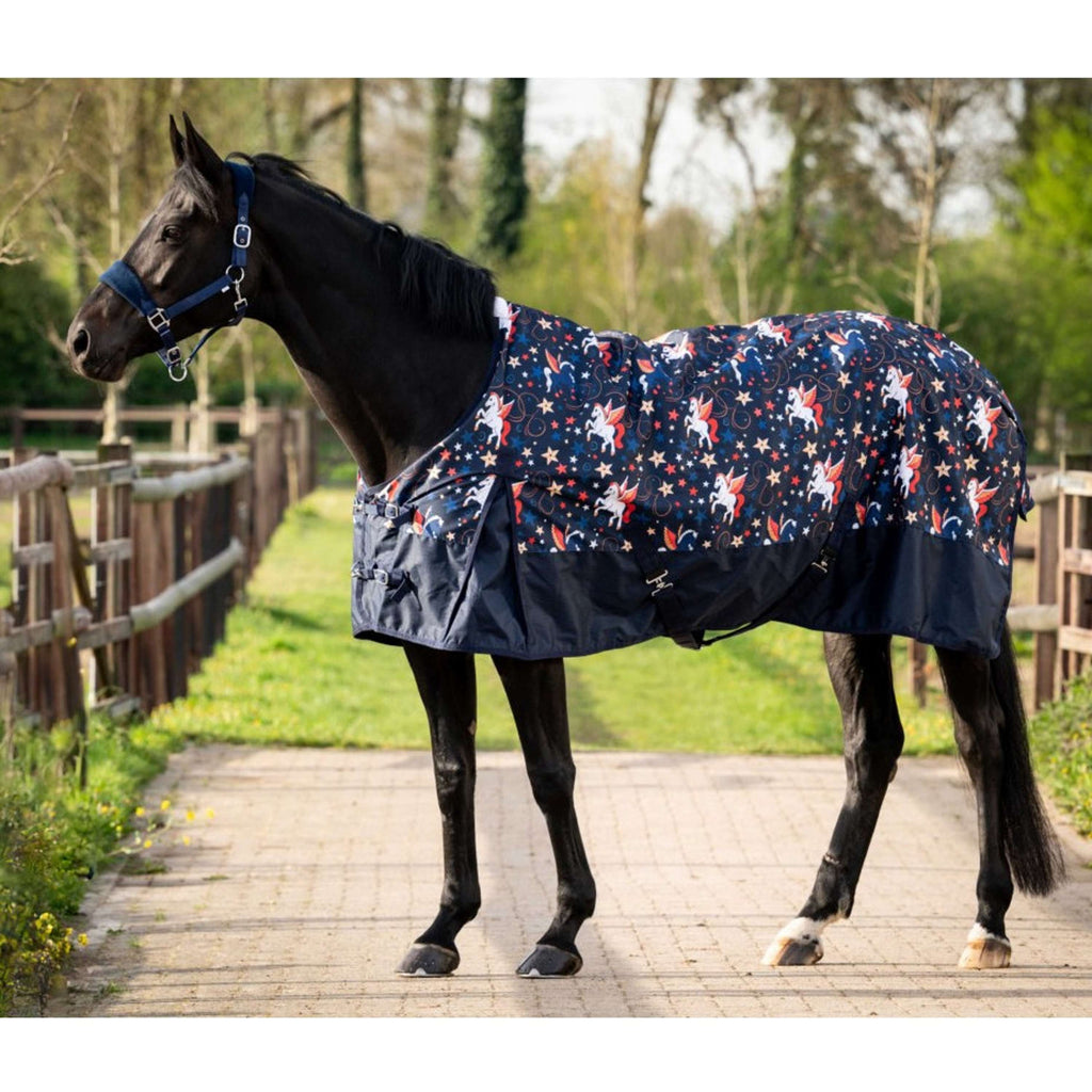 HB Couverture d'Extérieur navy flying horse