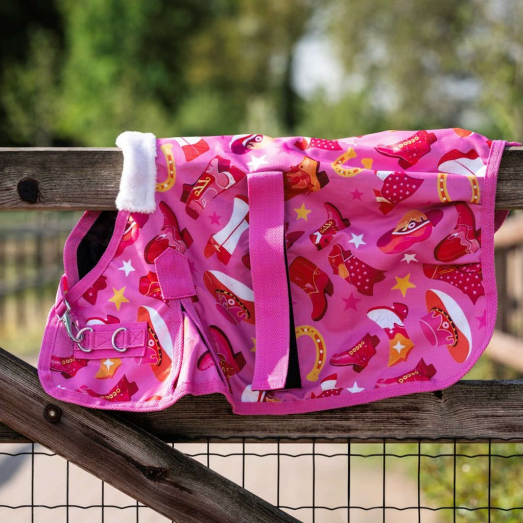 HB Couverture pour Poulain Ukki prairie pink by sanne