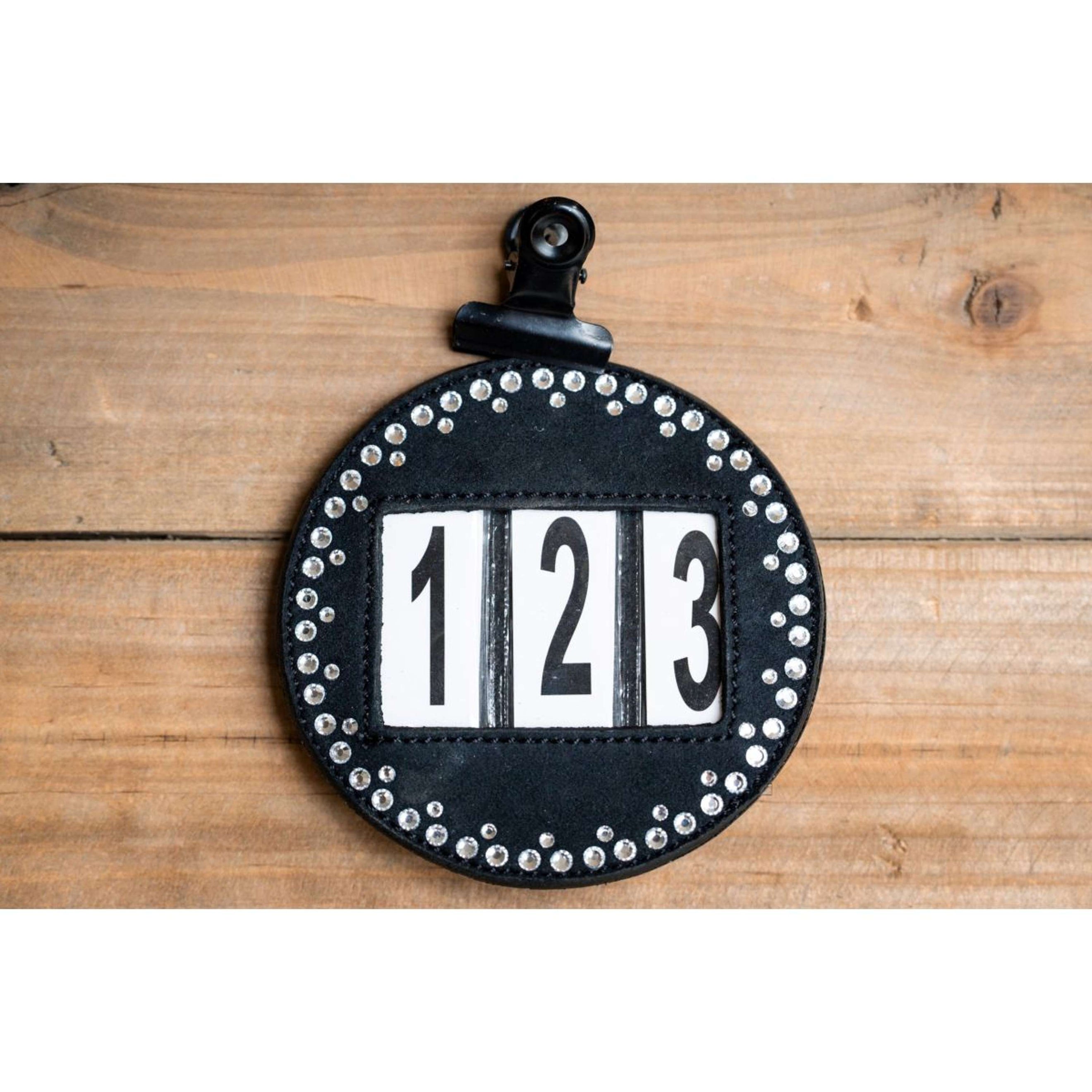 HB Numéros de Concours Hot Fix Noir