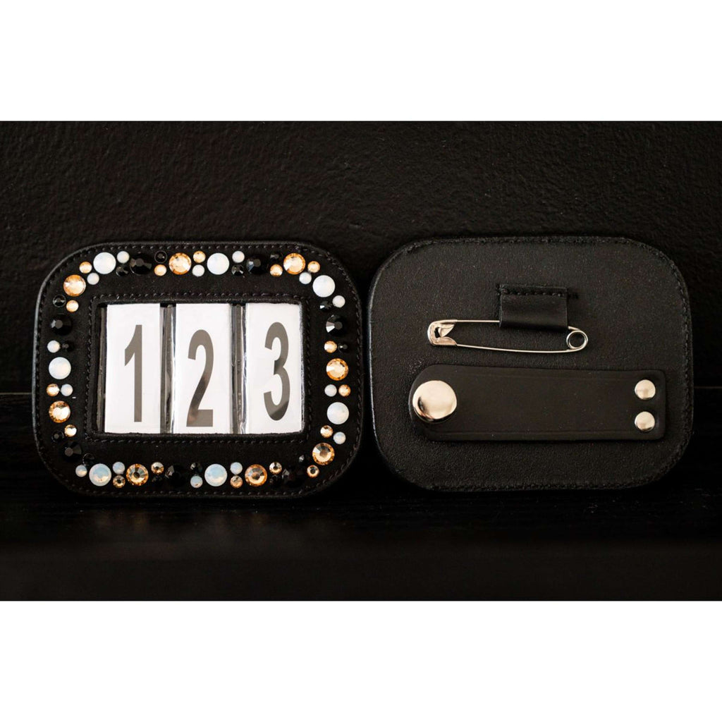 HB Ruitersport Chiffres de Bride Showtime Shang-Hai Noir