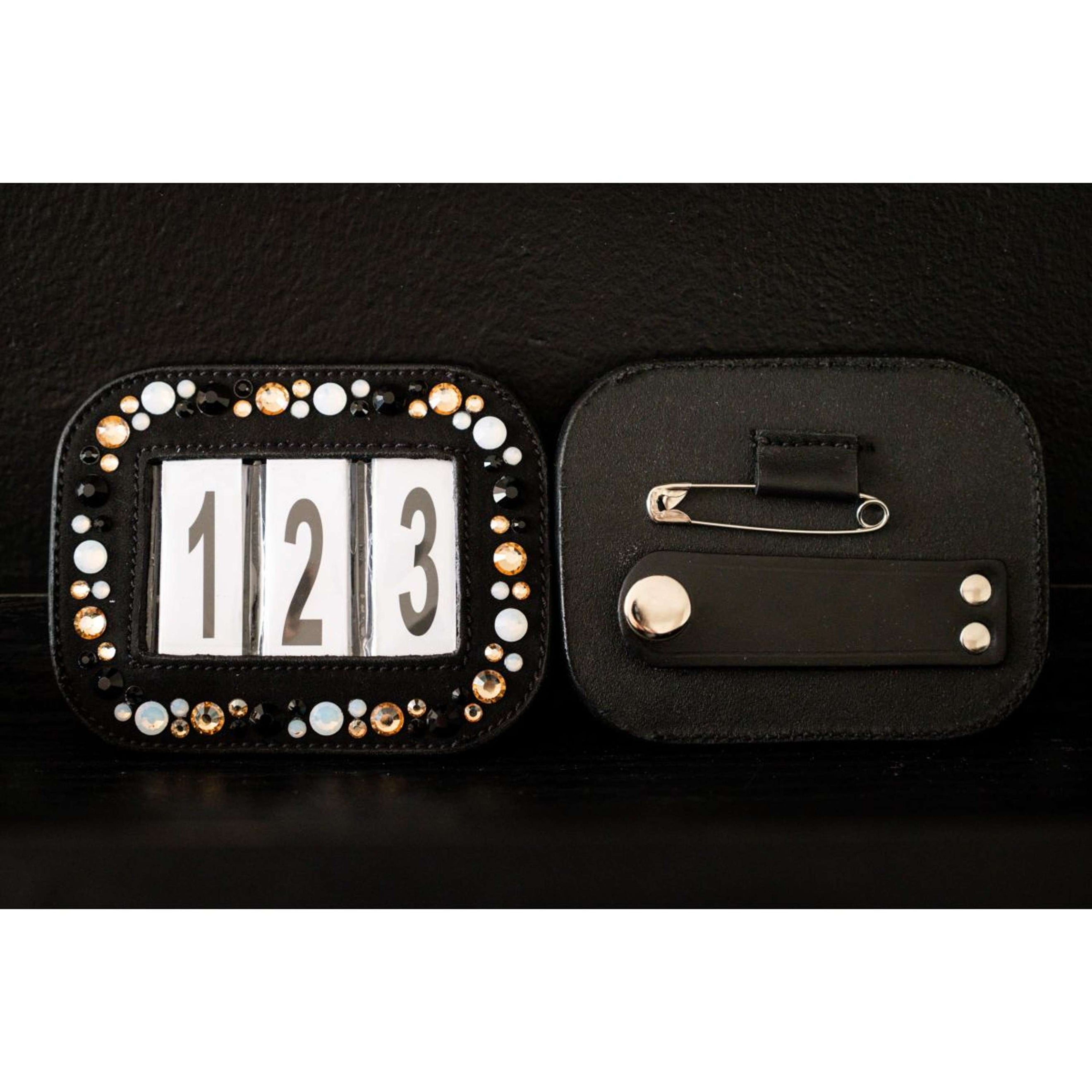 HB Ruitersport Chiffres de Bride Showtime Shang-Hai Noir