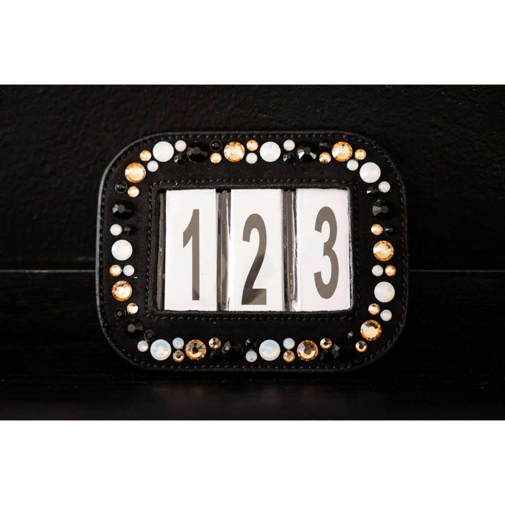 HB Ruitersport Chiffres de Bride Showtime Shang-Hai Noir