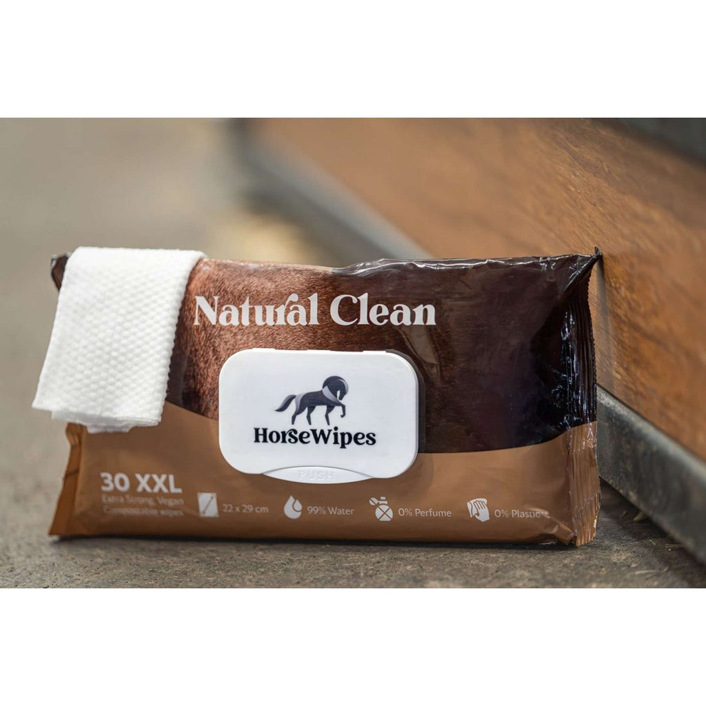 HB HorseWipes Natural Clean Blanc