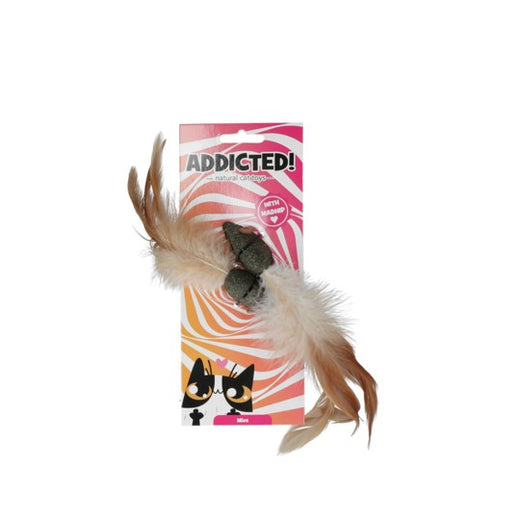 Addicted Jouet pour Chat Souris avec Ressort