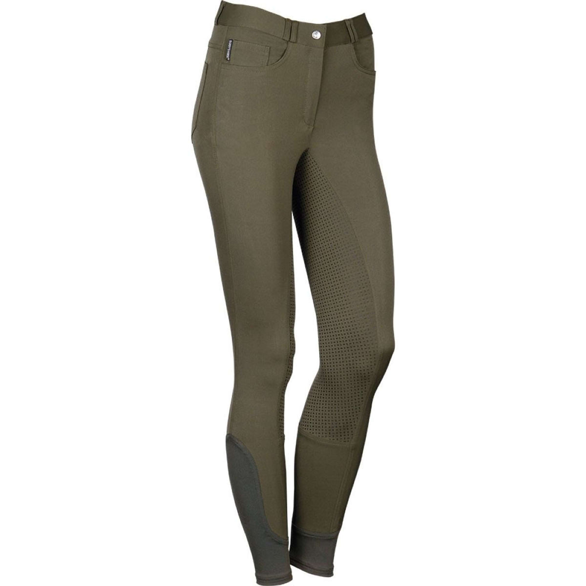 Harry's Horse Pantalon d'Équitation Redwood Full Grip Armée Verte