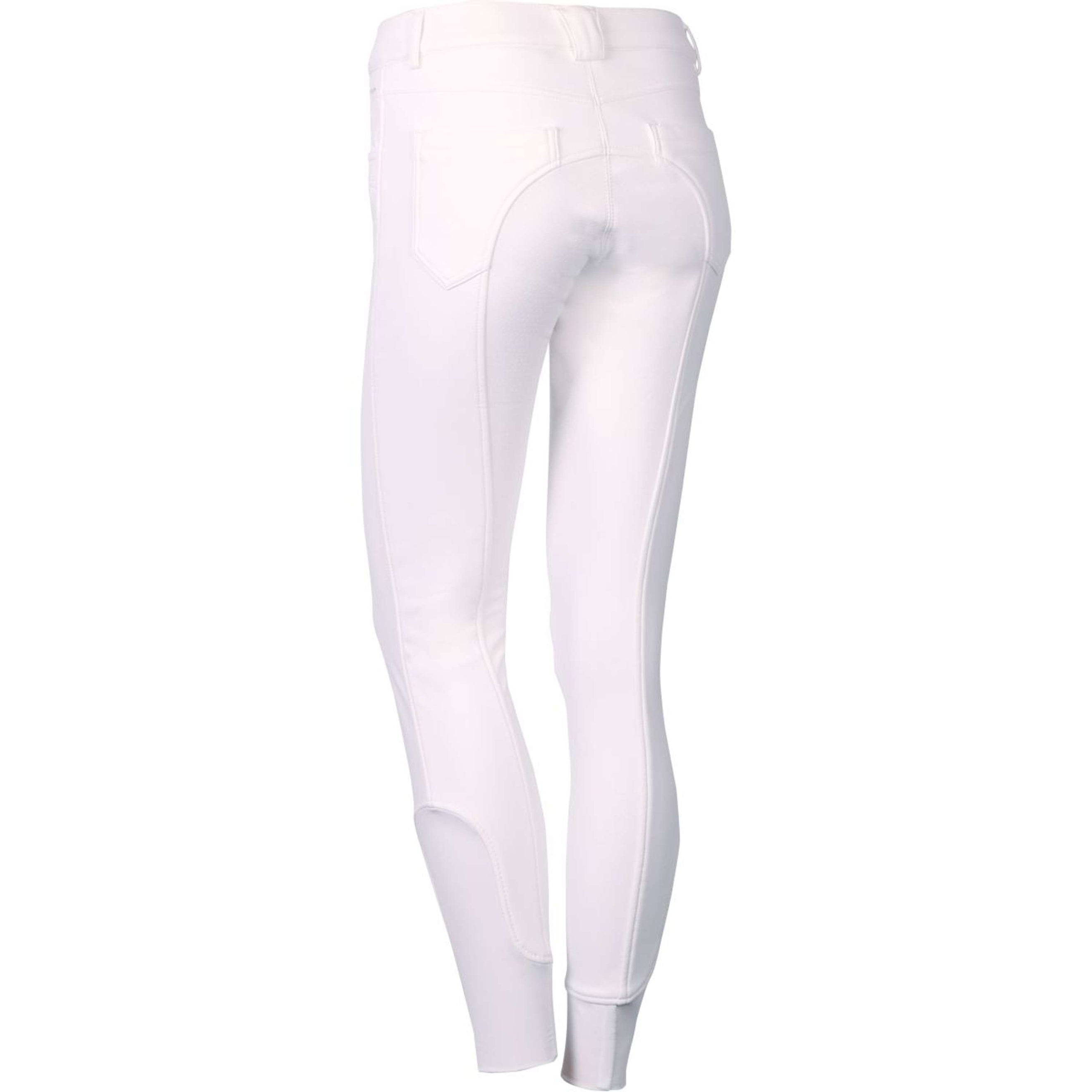 Harry's Horse Pantalon d'Équitation Softshell Competition Full Grip Blanc