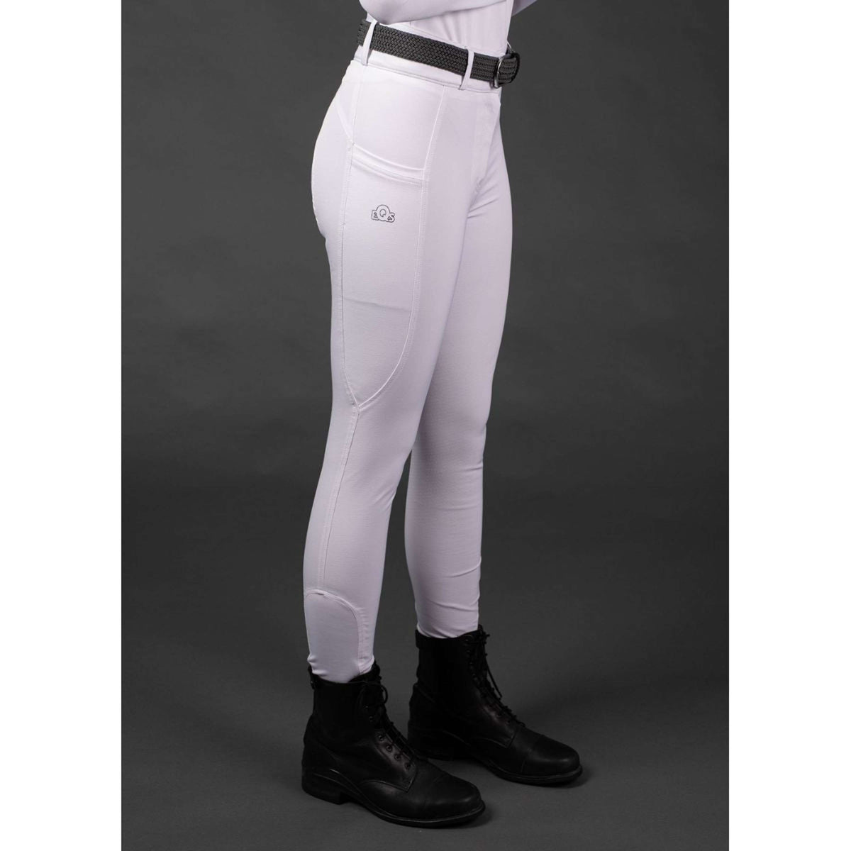 Harry's Horse Pantalon d'Équitation EQS Full Grip Blanc