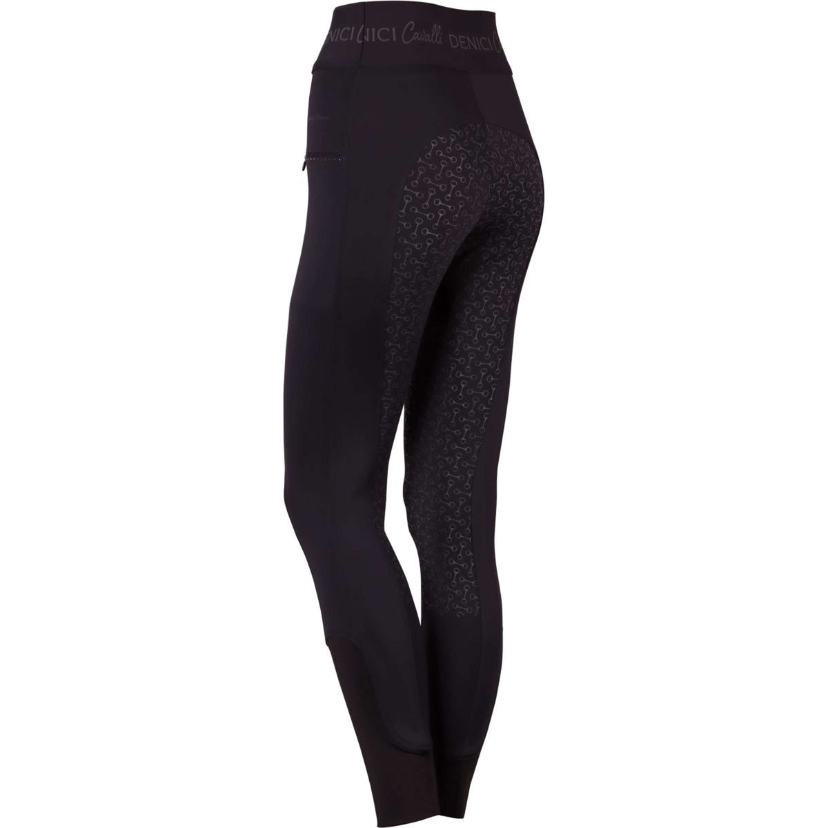 Harry's Horse Legging d'Équitation Equitights Denici Cavalli Full Grip Noir