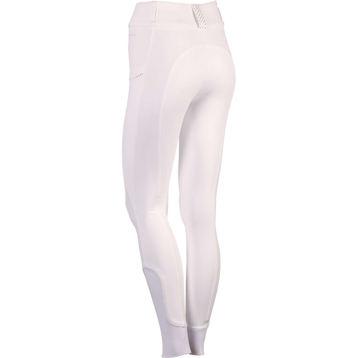 Harry's Horse Legging d'Équitation Equitights Competition Crystal Full Grip Blanc