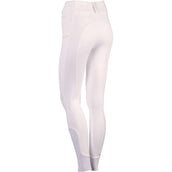 Harry's Horse Legging d'Équitation Equitights Competition Crystal Full Grip Blanc