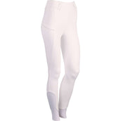 Harry's Horse Legging d'Équitation Equitights Competition Crystal Full Grip Blanc