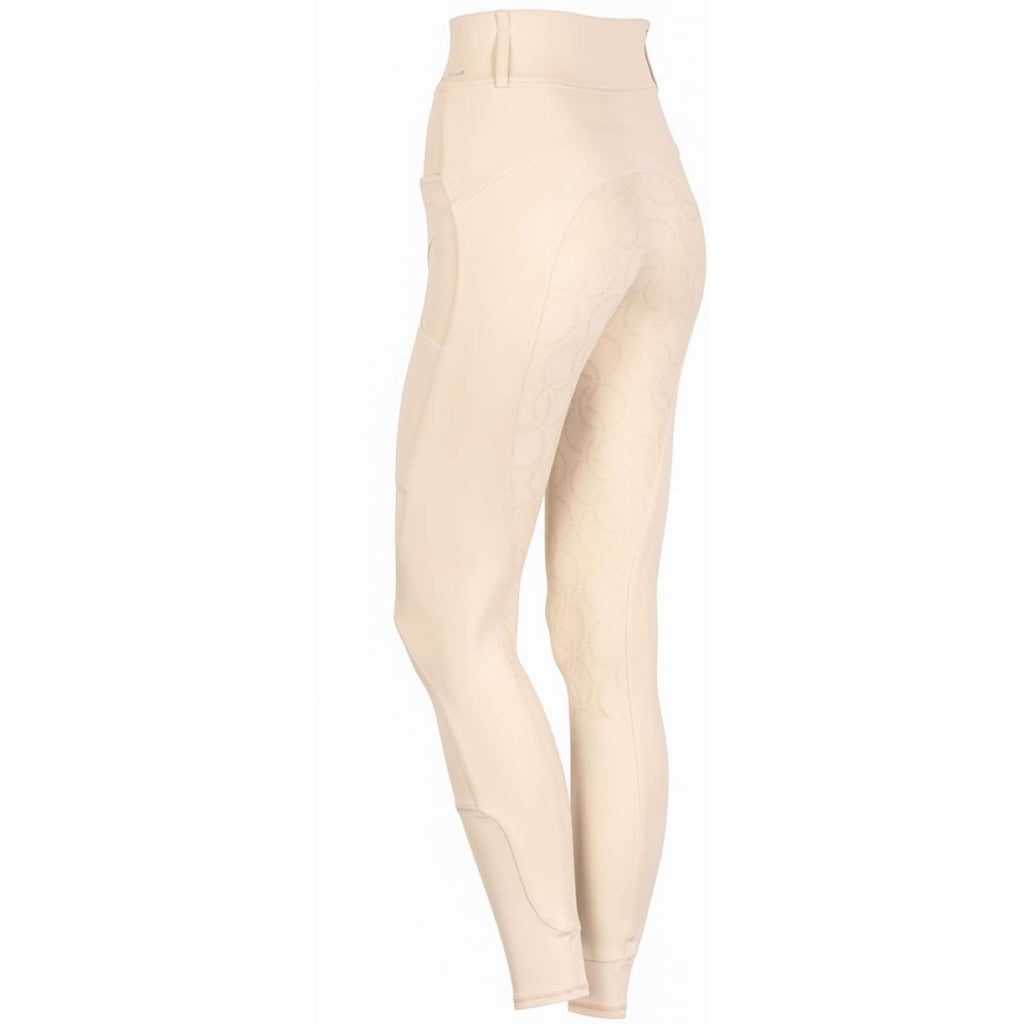 Harry's Horse Legging d'Équitation Equitights EQS Ivory Full Grip Crème