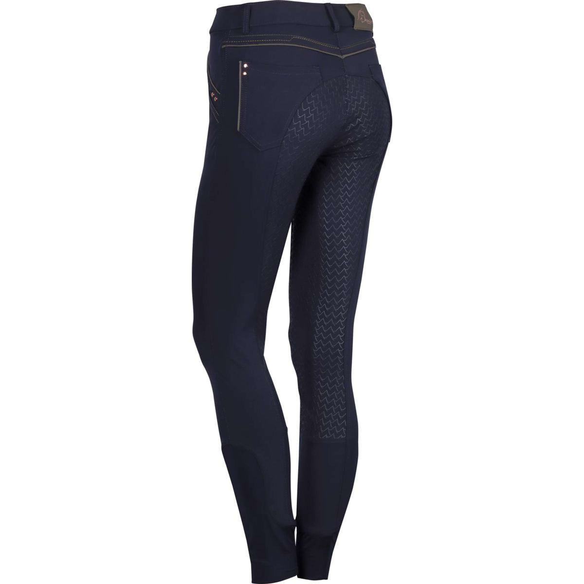 Harry's Horse Pantalon d'Équitation Denici Cavalli Bosque Full Grip Marin