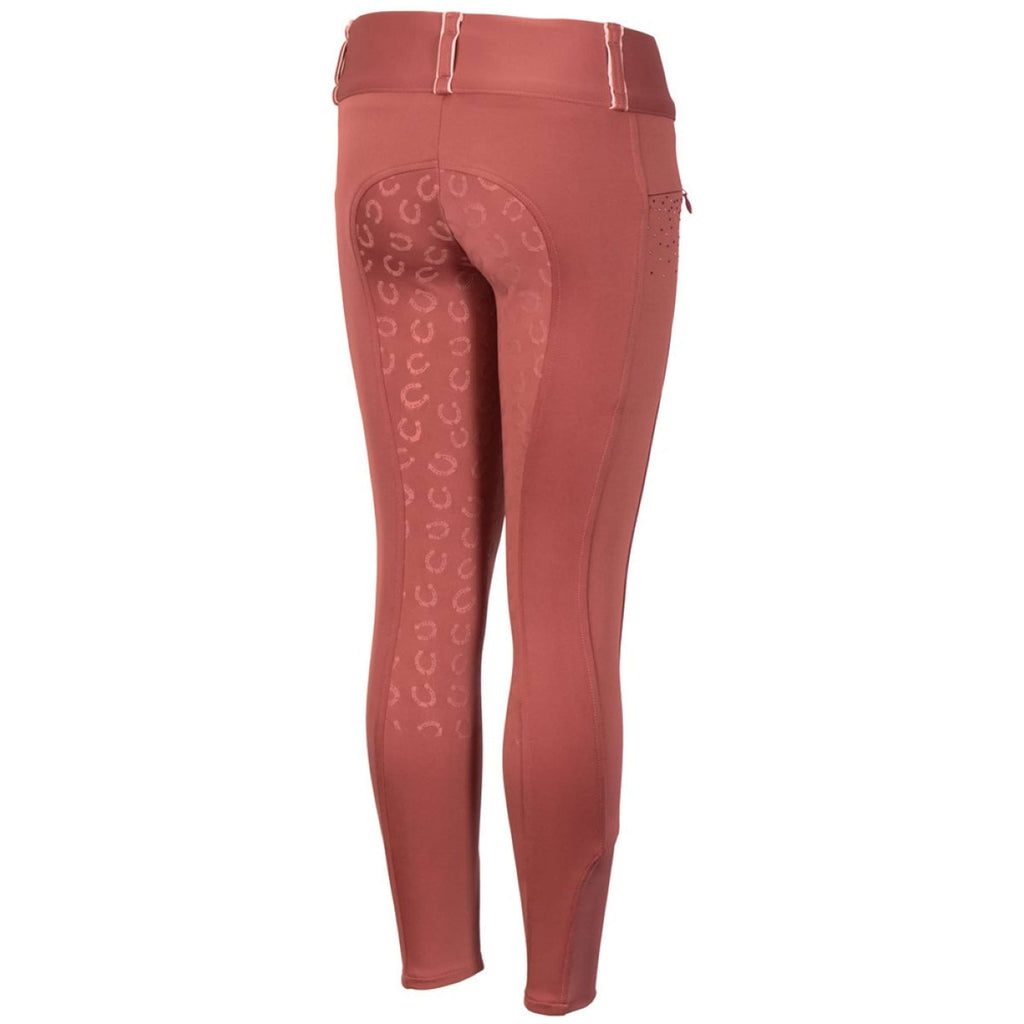 Harry's Horse Legging d'Équitation Equitights Diva Mauvewood Full Grip Mauvewood