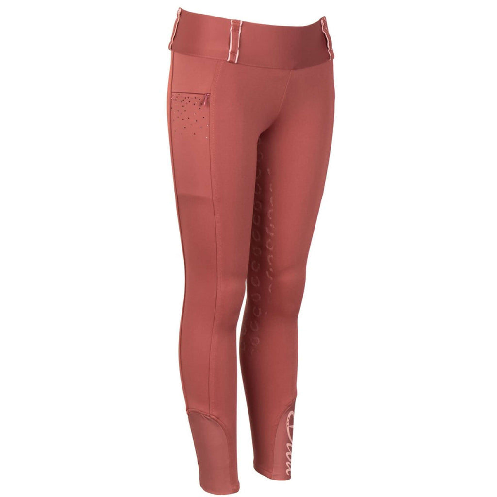 Harry's Horse Legging d'Équitation Equitights Diva Mauvewood Full Grip Mauvewood