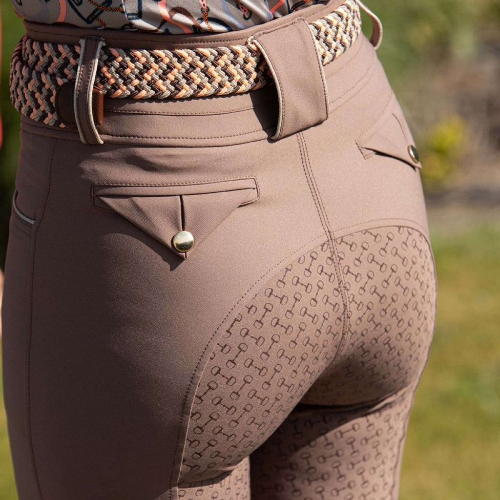 Harry's Horse Pantalon d'Équitation Classy Full Grip Coffee Quartz
