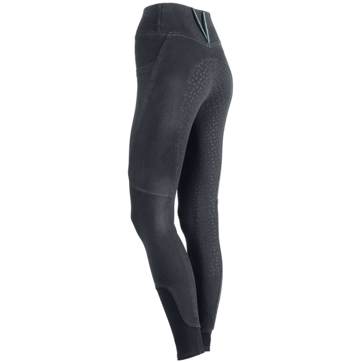 Harry's Horse Legging d'Équitation Trendy Full Grip Black Sand