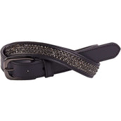 Harry's Horse Ceinture Leder Crystal Noir/Métal