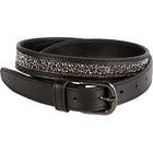 Harry's Horse Ceinture Leder Crystal Drops Gunmetal