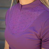 Harry's Horse Chemise Denici Cavalli Purple Passion Mesh Purple-passion