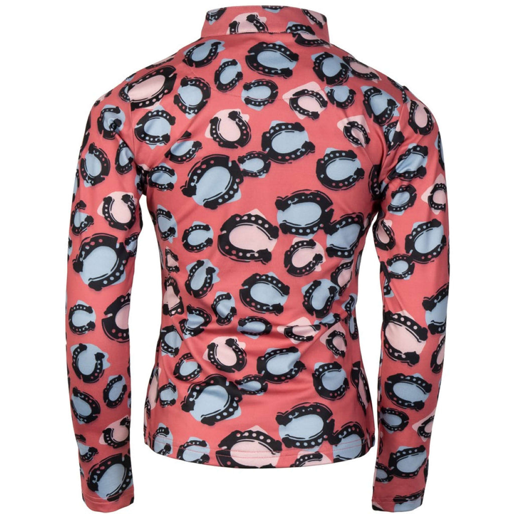 Harry's Horse T-shirt Randonnée Diva Mauvewood Horsehoe Mauvewood