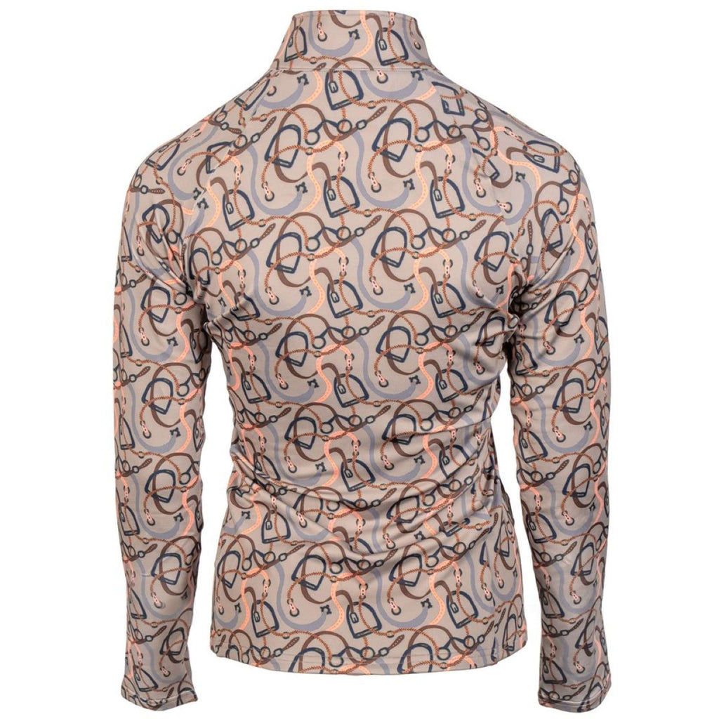 Harry's Horse Chemise Classy Longues Manches Taupe Gris