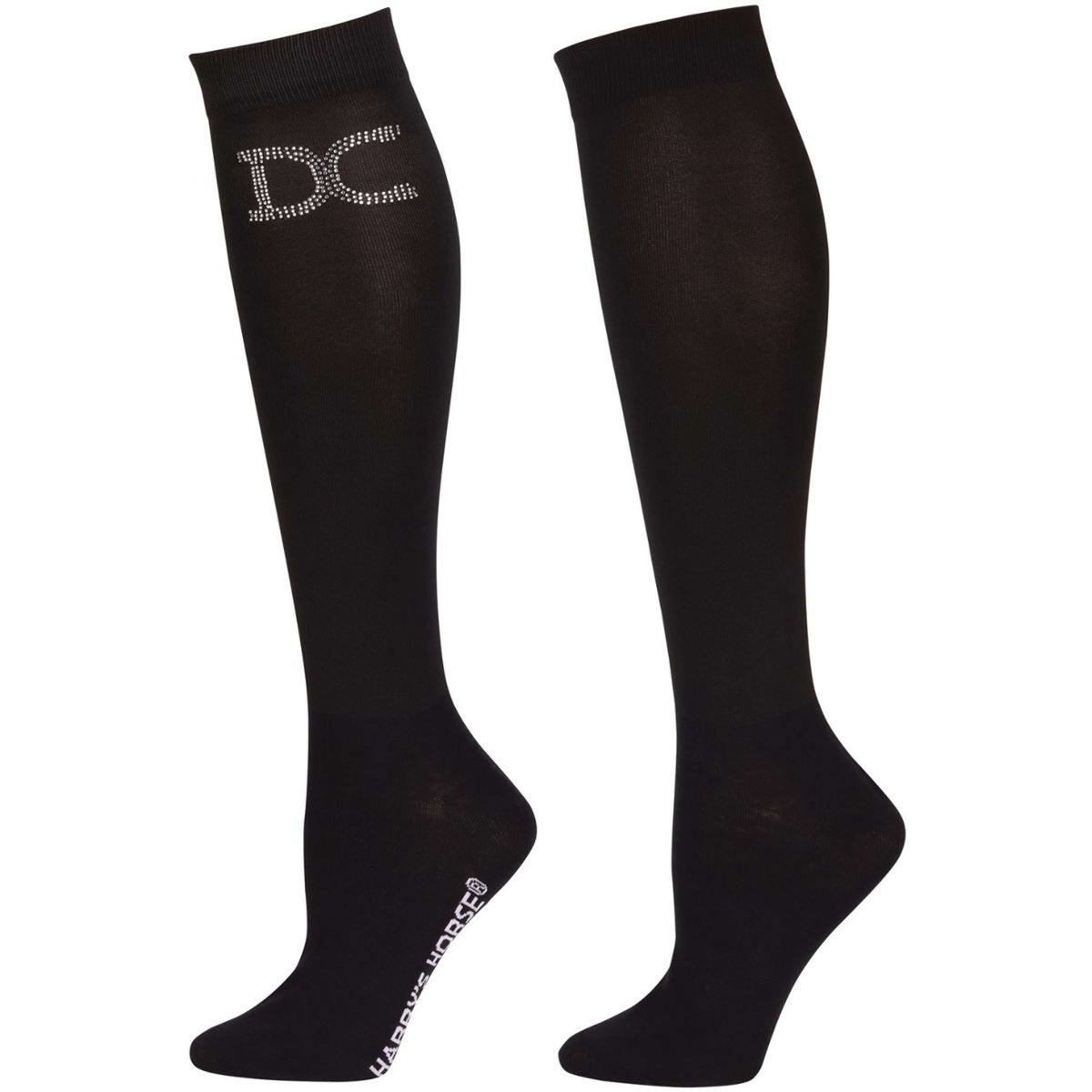 Harry's Horse Chaussettes d'Équitation Denici Cavalli Noir