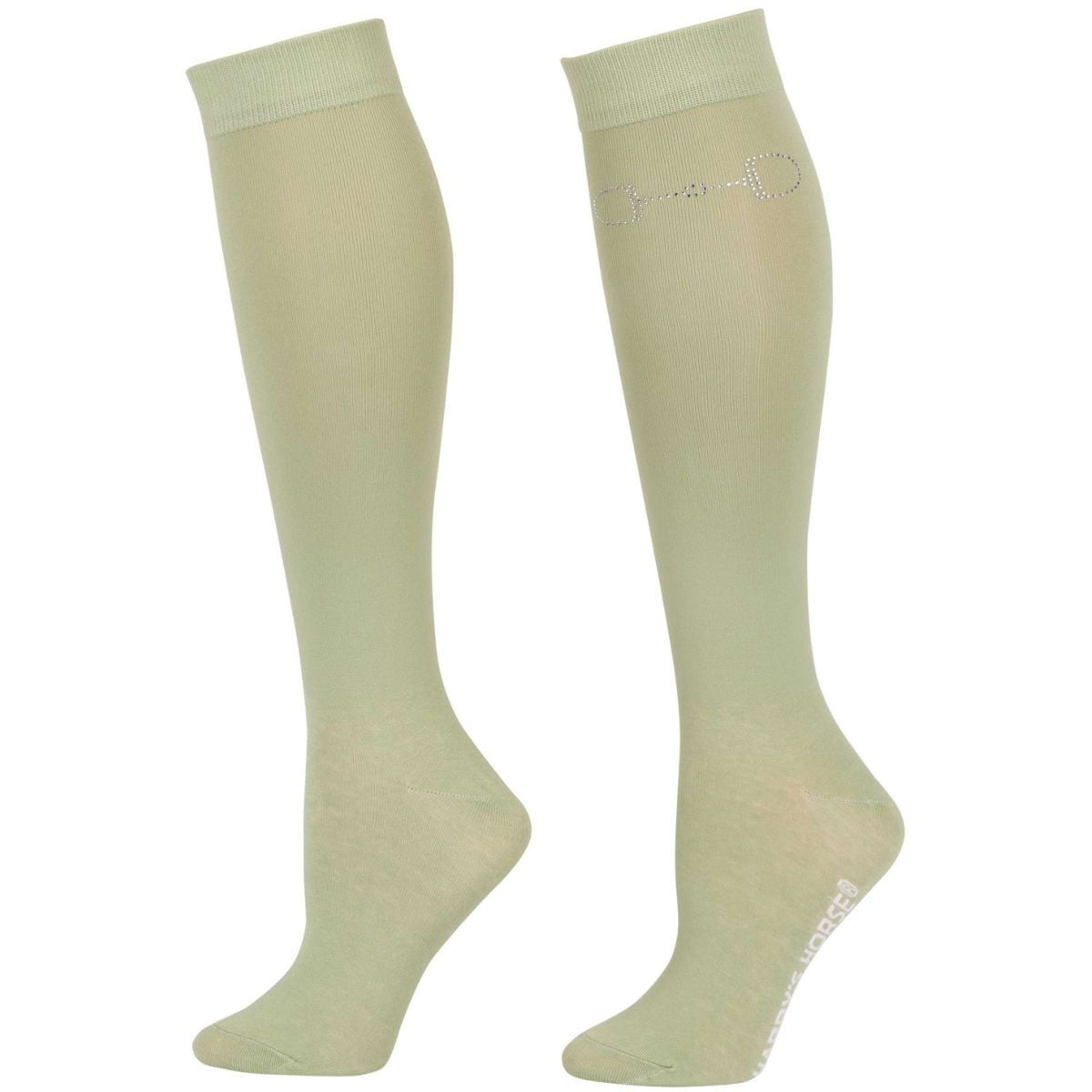 Harry's Horse Chaussettes d'Équitation Bit Vert