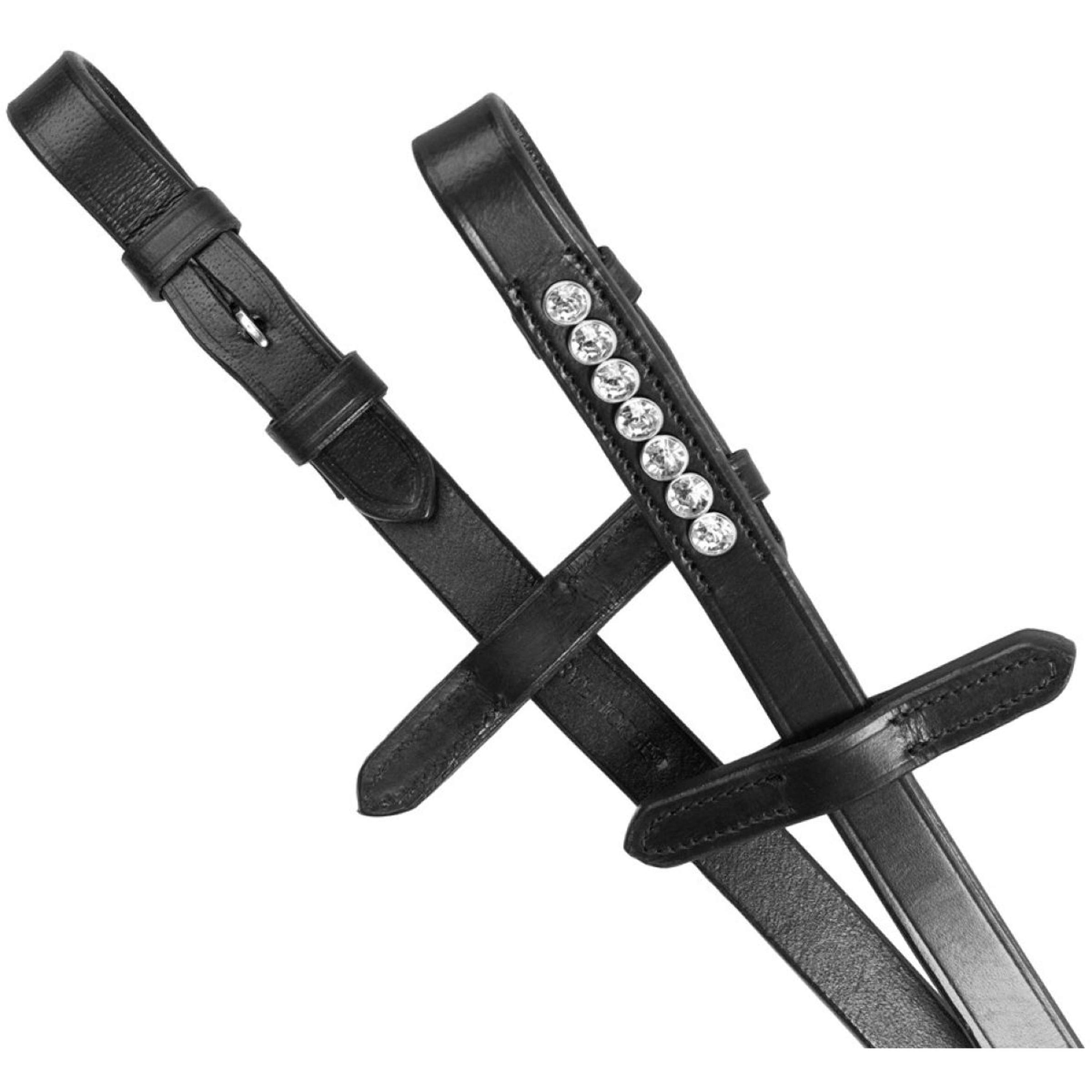 Harry's Horse Rênes Crystal Noir