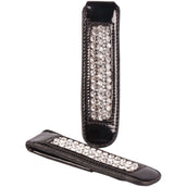 Harry's Horse Clips pour les Bottes Crystal Noir/Argent