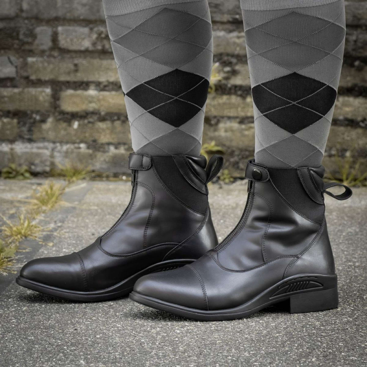 Harry's Horse Jodhpurs Leder Avoriaz Fourré Noir