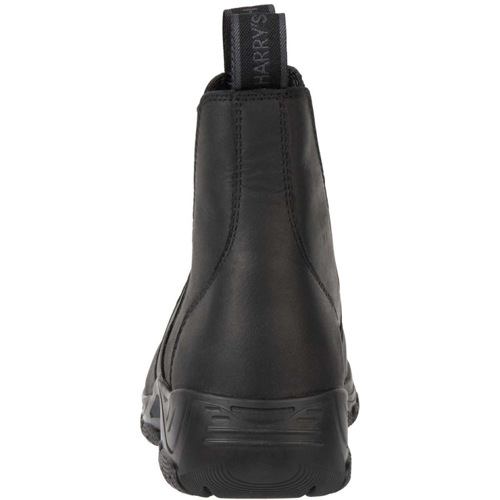 Harry's Horse Chaussures d'Écurie Leder Safety Steel Toe Noir
