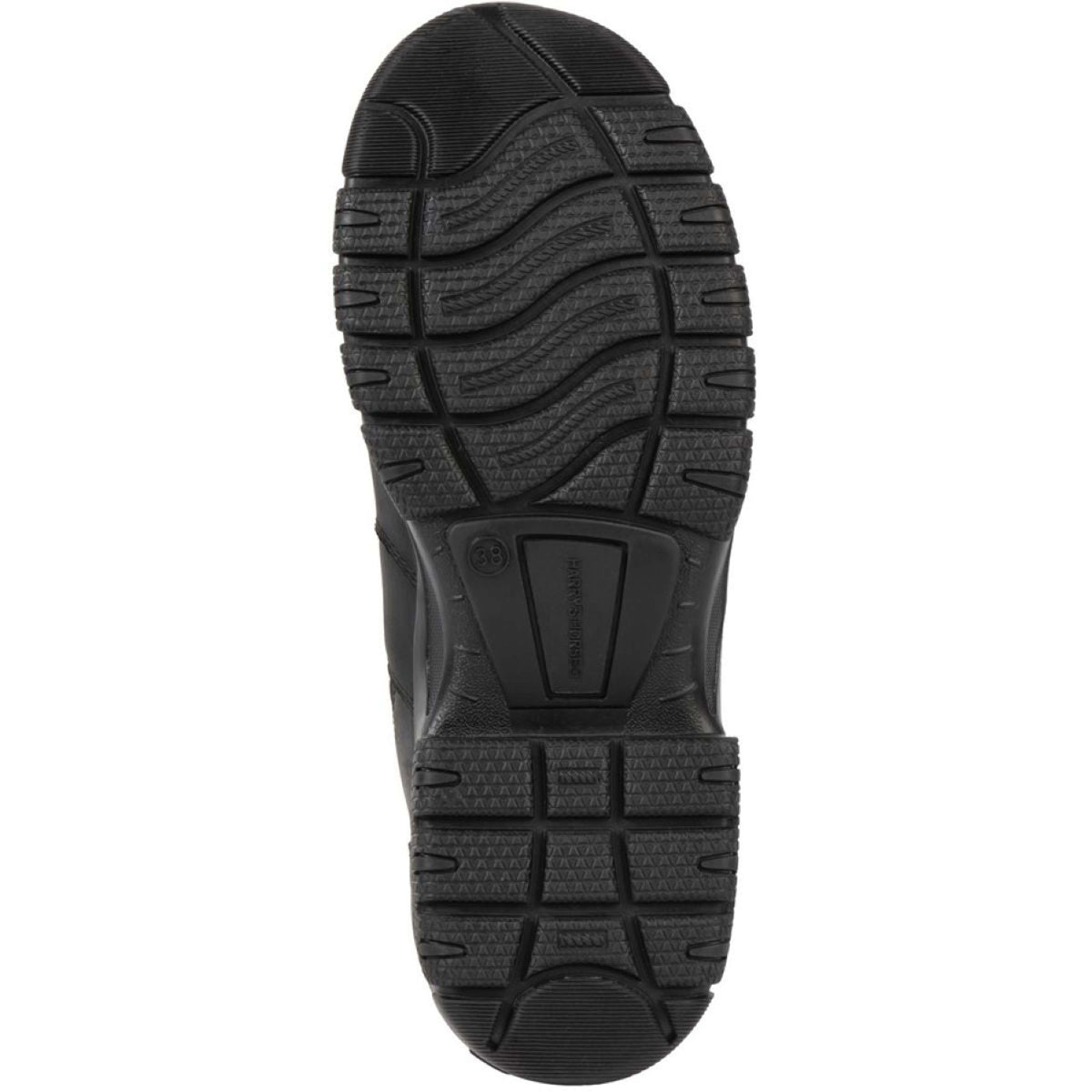 Harry's Horse Chaussures d'Écurie Leder Safety Steel Toe Noir