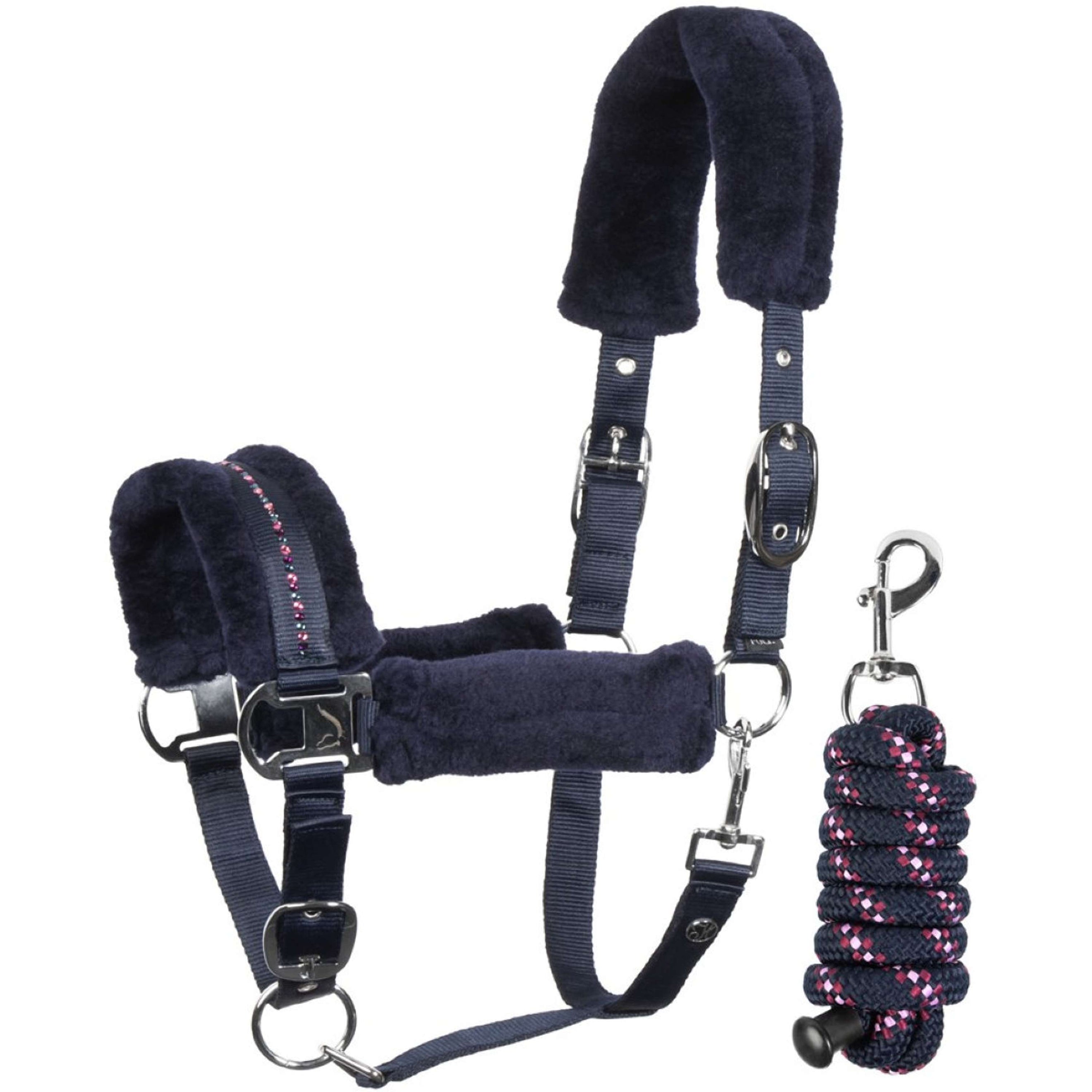 Harry's Horse Ensemble Licol Denici Cavalli Purple Passion Crystal Peacoat