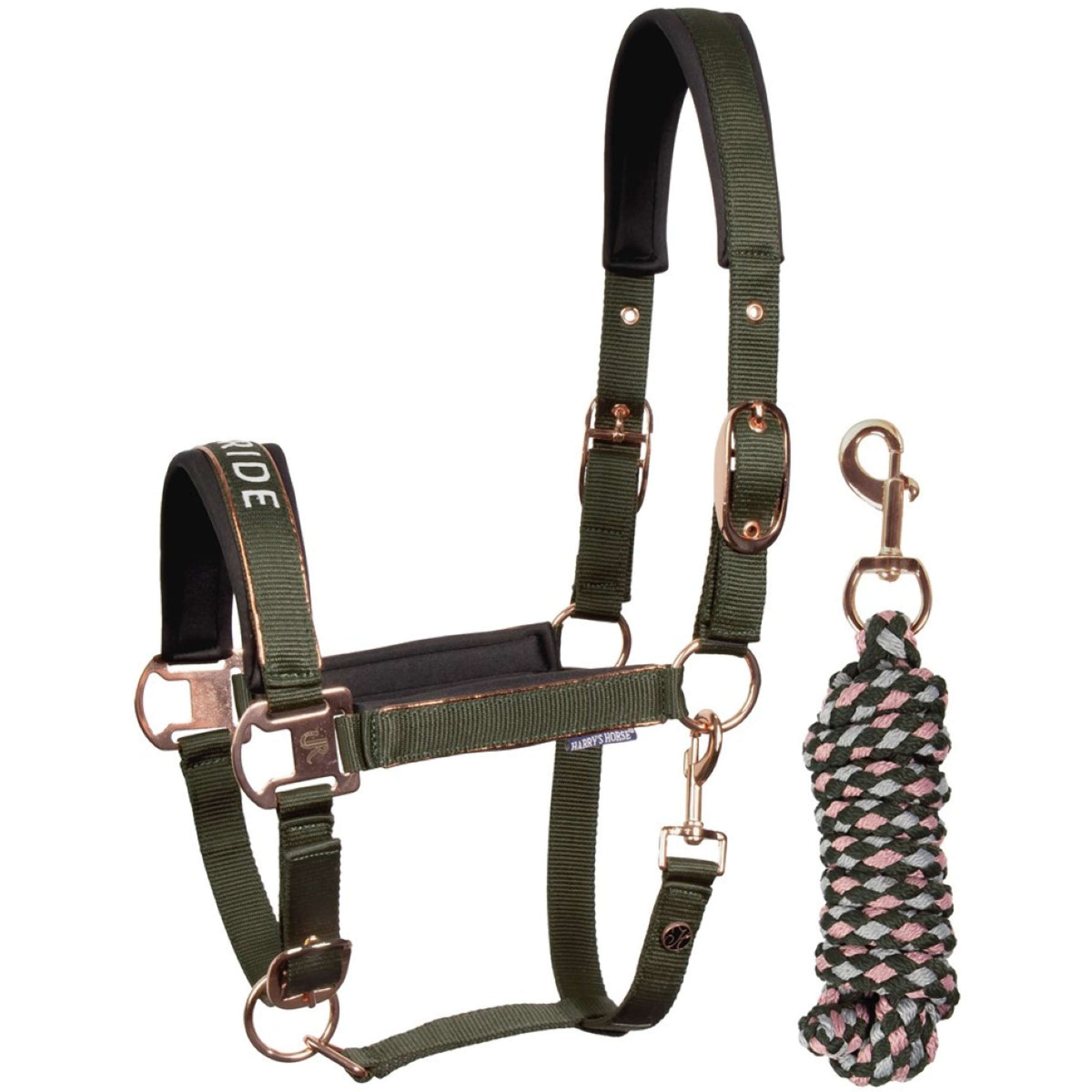 Harry's Horse Ensemble Licol Just Ride Summer Chique Kambaba