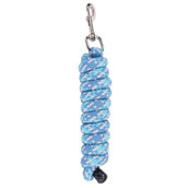 Harry's Horse Corde pour Licol Mounty Musketon Zilver 2m Bleu/Turquoise/Gris