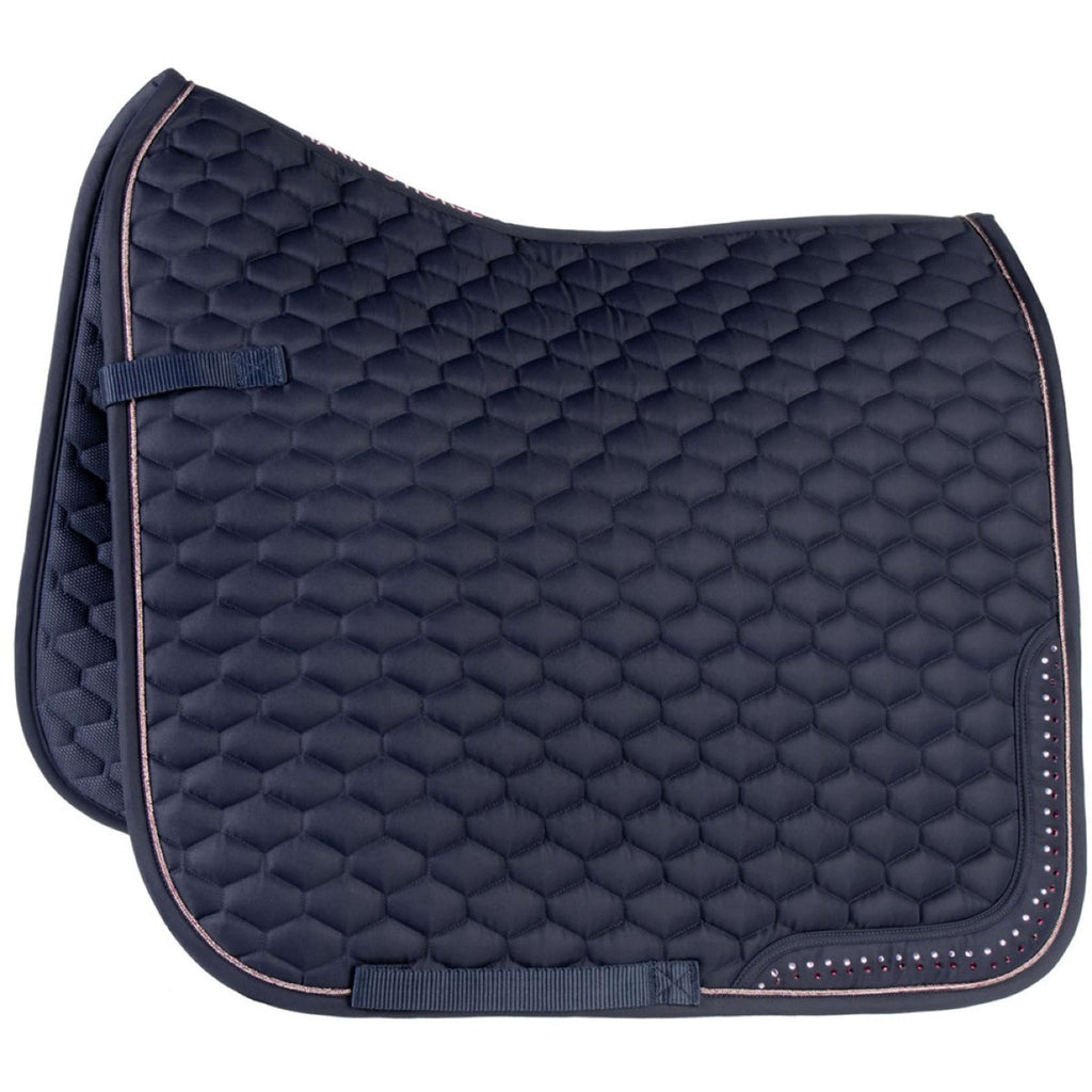 Harry's Horse Tapis de Selle Denici Cavalli Purple Passion Dressage Peacoat