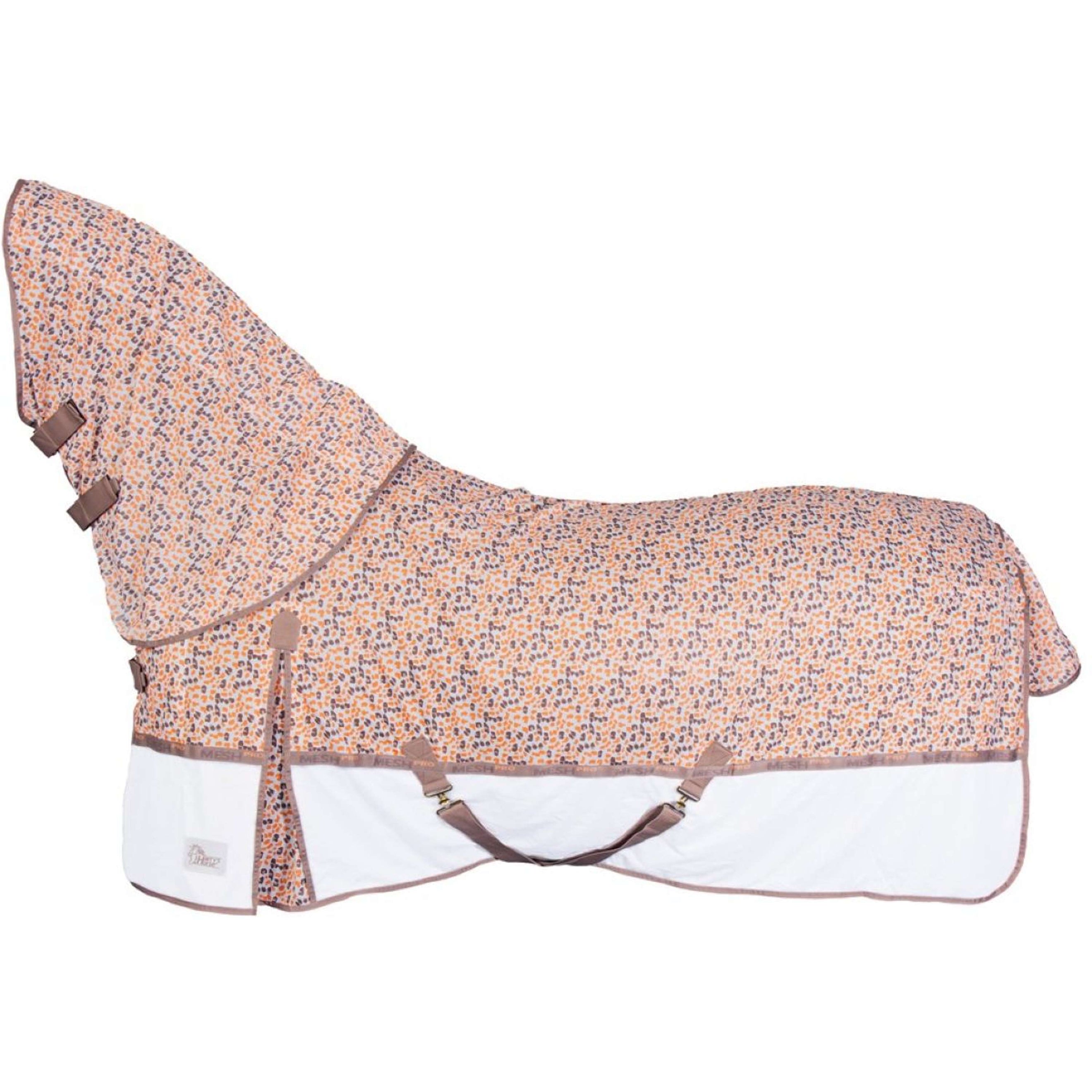 Harry's Horse Couverture Anti-Mouches Mesh-Pro Camo Taupe Gris