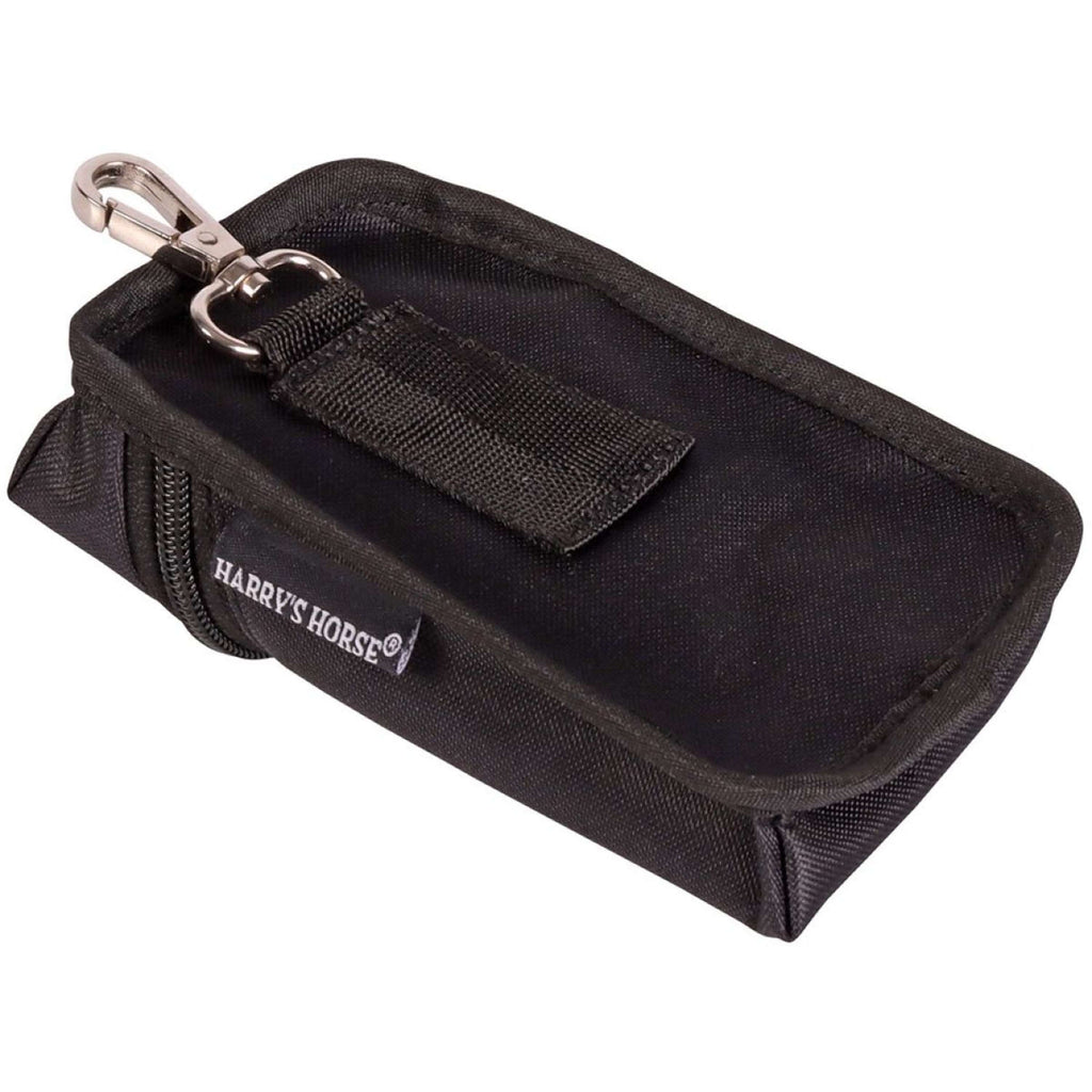 Harry's Horse Saddle Clutch Noir