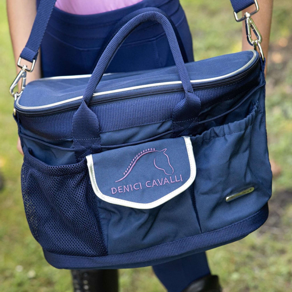 Harry's Horse Trousse de Pansage Denici Cavalli Purple Passion Peacoat