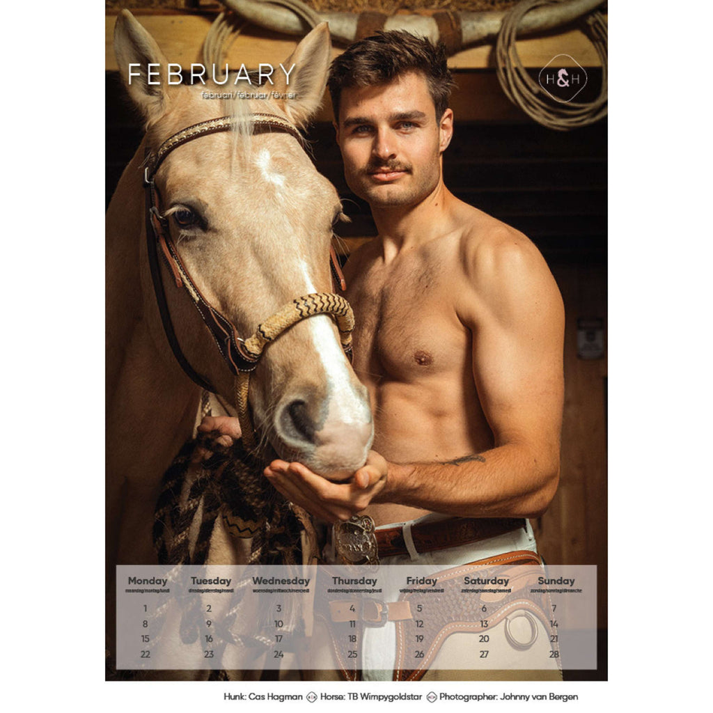 Horse and Hunk Calendrier 2027