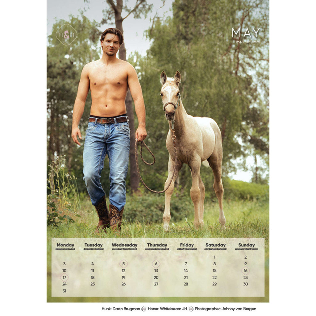Horse and Hunk Calendrier 2027